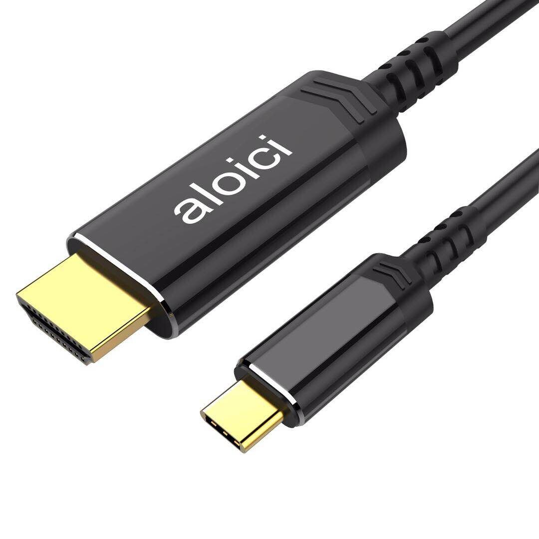 aloici USB 3.1 Type C 3 Compatible) to HDMI Cable, 4K@60HZ - aloici